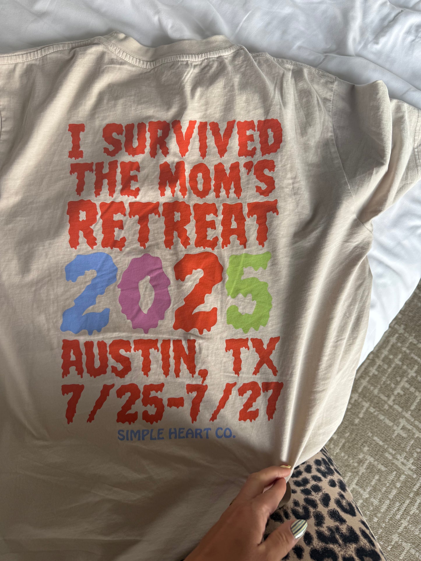 Keep Motherhood Weird Tee – Retreat 2025 Edition