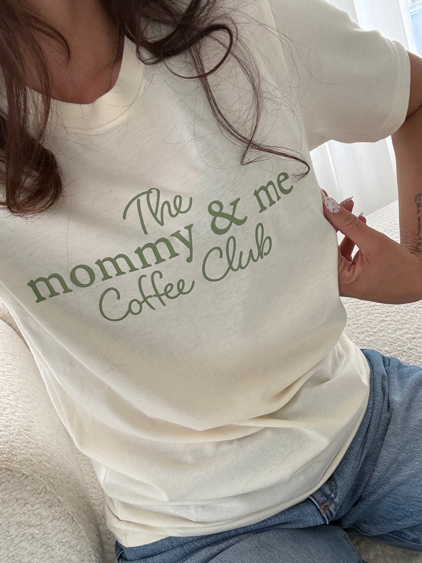 PREORDER The Mommy & Me Coffee Club Matching Mom Tee | Road Runner Coffee x Simple Heart Co Matching Family Shirt