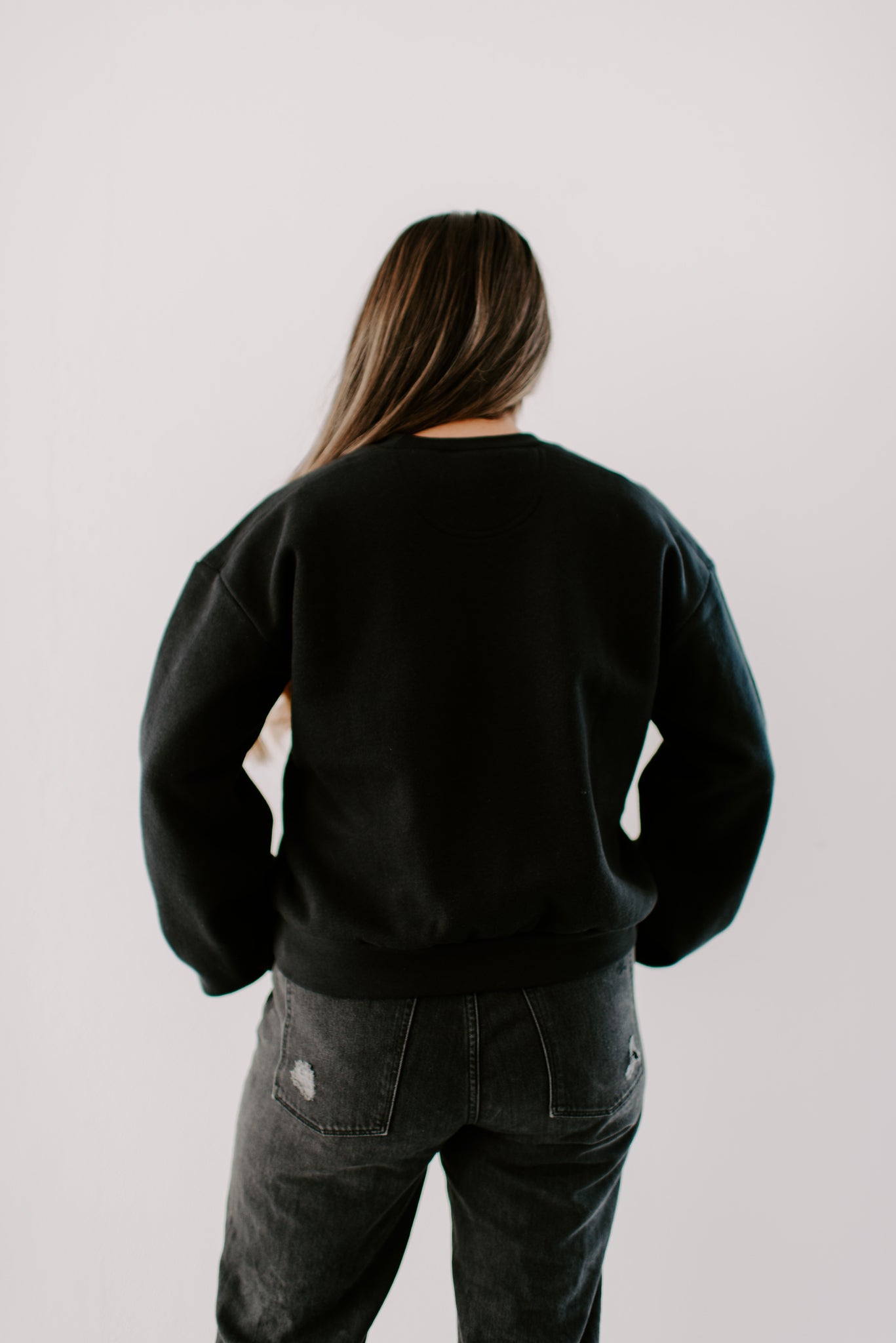 Black Super Mom Crewneck