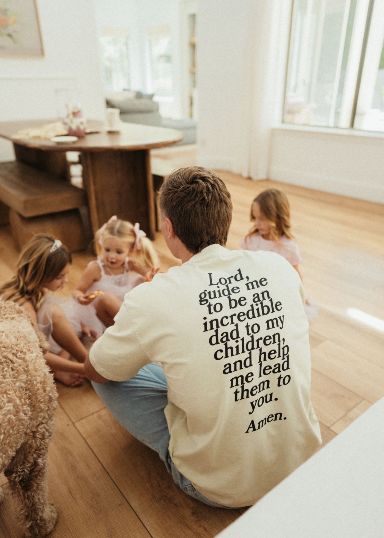 karissa x simple heart co good dad club prayer tshirt