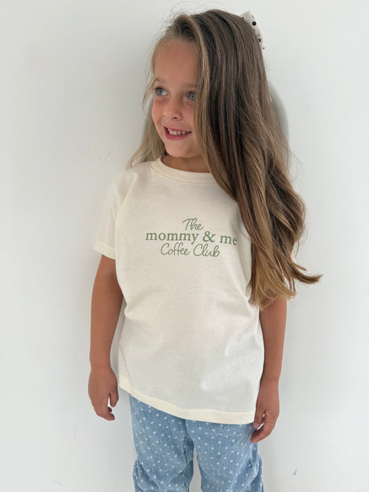 The Mommy & Me Coffee Club Kids Tee | Road Runner Coffee x Simple Heart Co Matching Mommy & Me Shirt for Toddlers & Kids