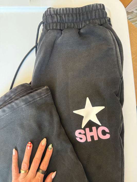 Mom First, Baddie Always Enzyme Wash Sweatpants | Simple Heart Co