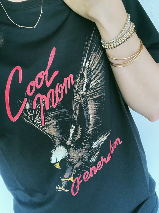 Cool Mom Generation Eagle Tee