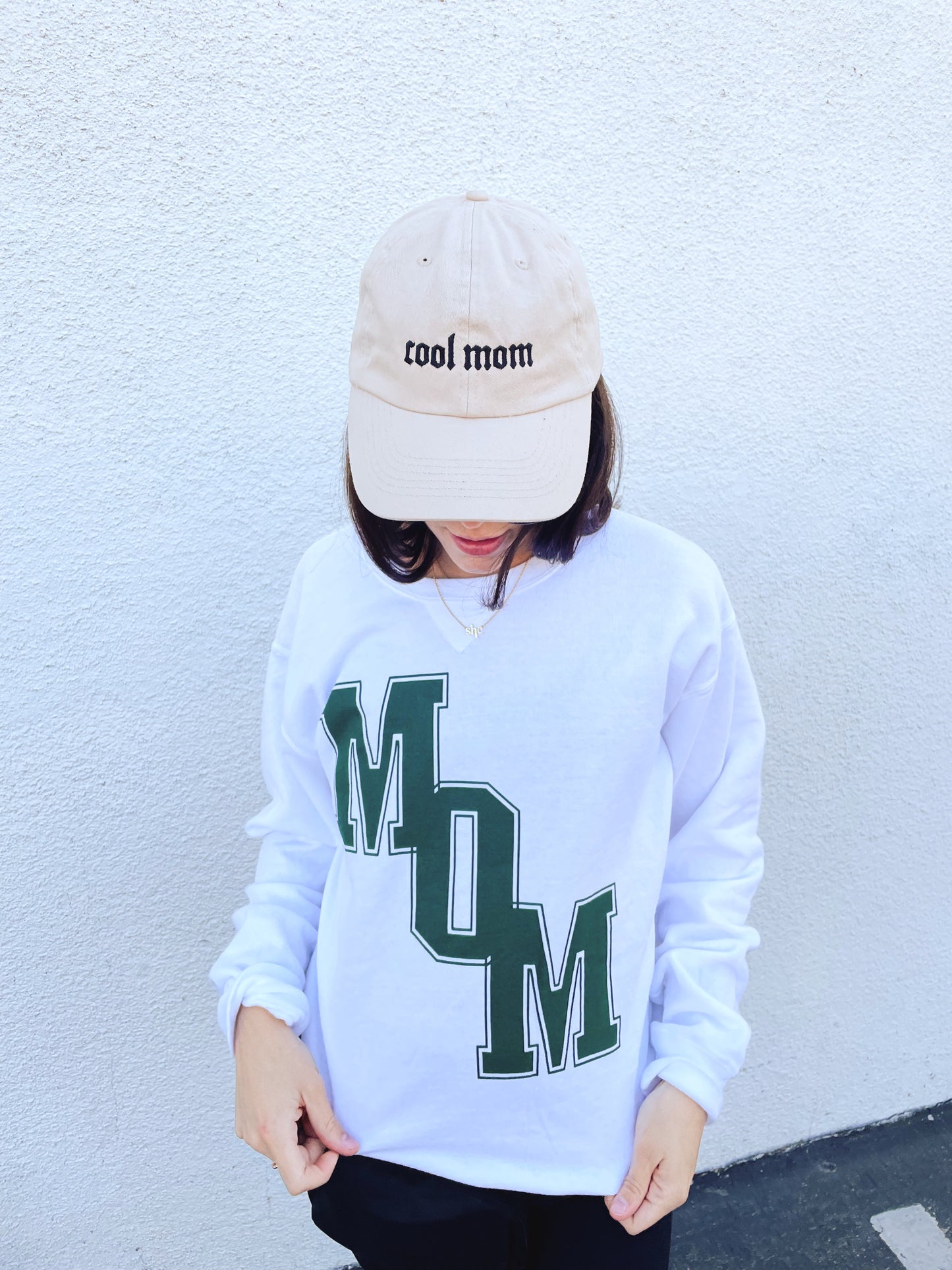 Varsity MOM Sweatshirt