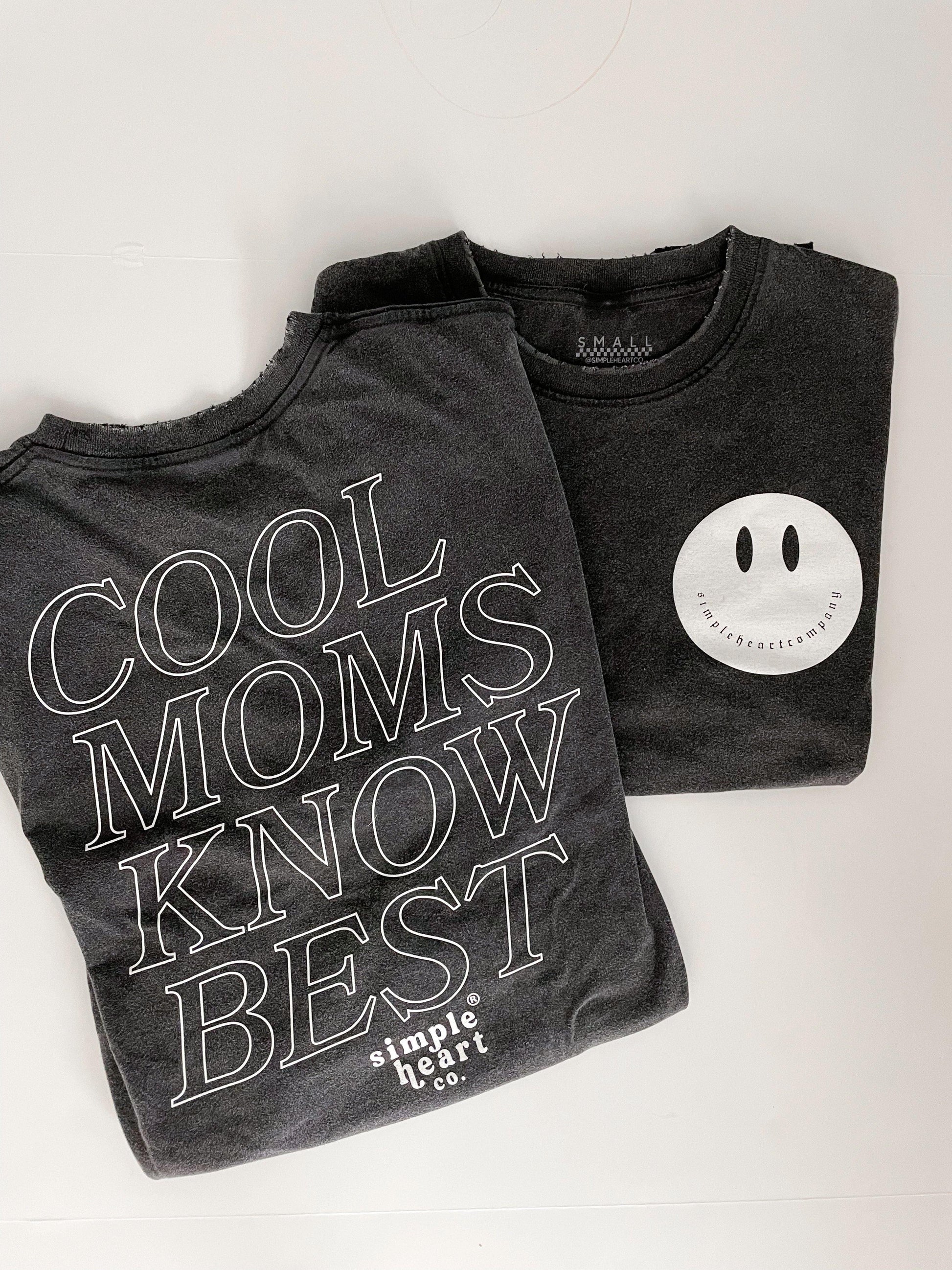 cool moms know tee - simple heart co