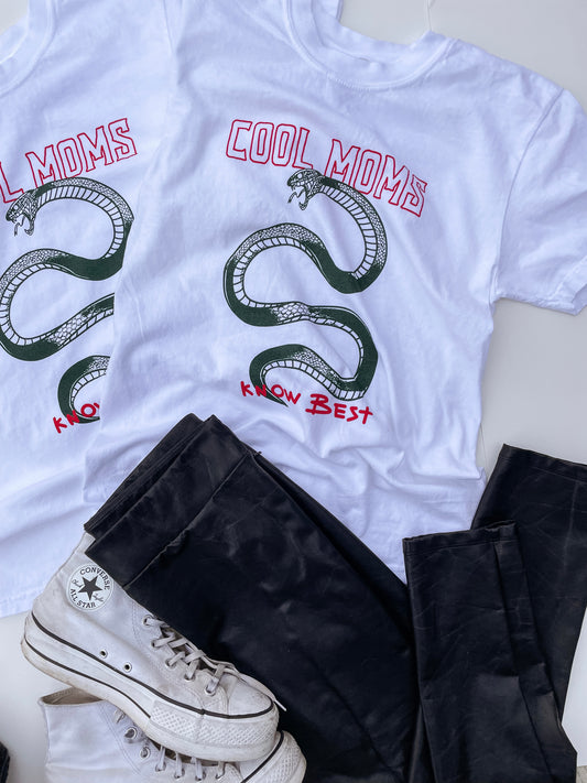 White Snake Tee