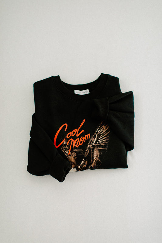 Cool Mom Generation Eagle Crewneck